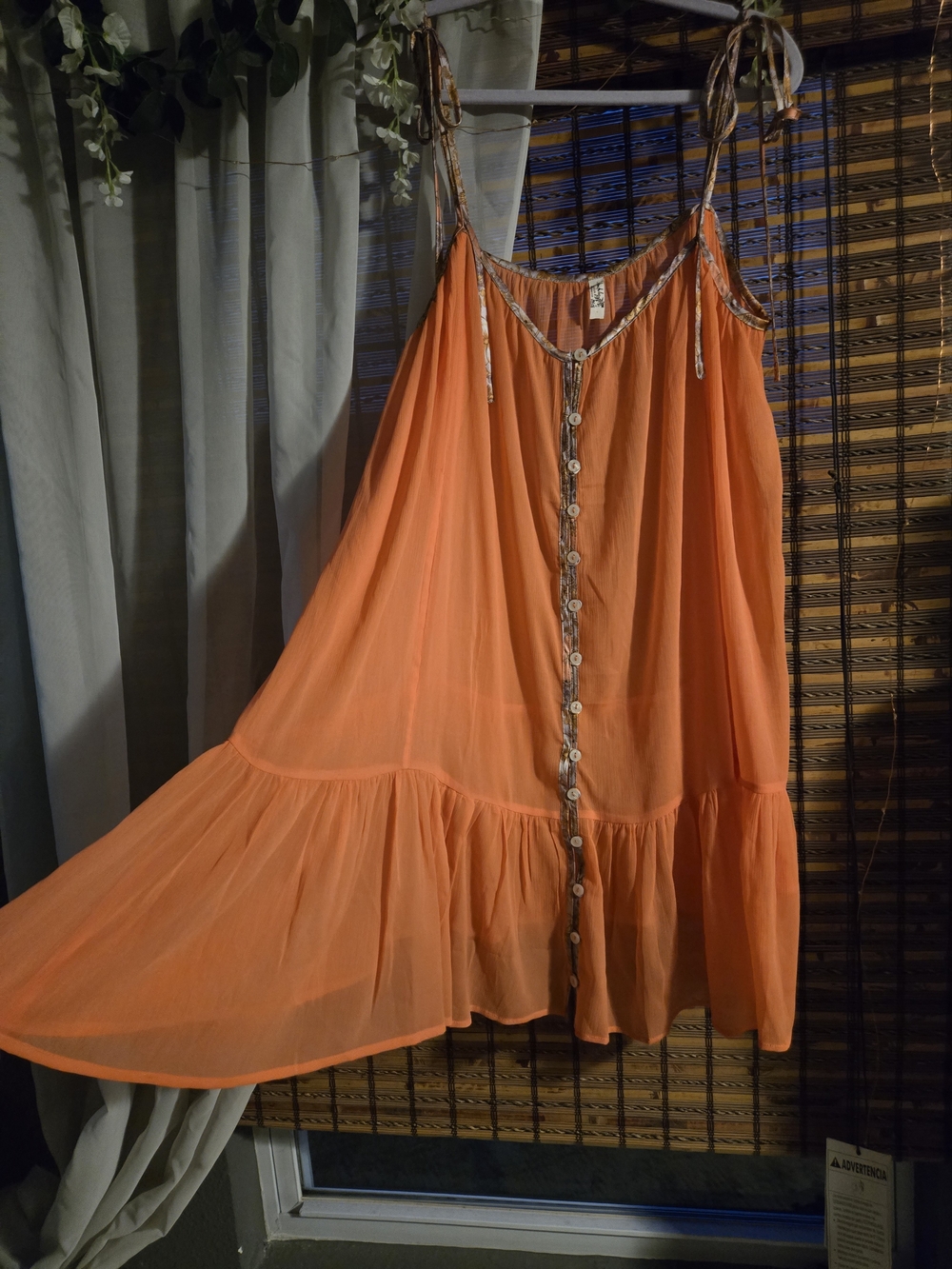 Free People Gorgeous Sheer, Nightgown NWOT